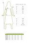 Long Sleeve Firdevs Square Neck Pocket Detail Short Winter Flannel Dress Floral Pattern Navy Blue Lcvt - 6