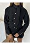 Lined Short Jacket with Collar Detail - 6