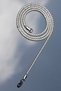 Steel Crushed Elegant Necklace 2 mm Silver Color |   Non-Tarnishing, Unisex, 2 Years Warranty