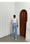 Women's Kuromi Printed High Waist Jean Wide Leg Pants - 3