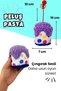 Cat Party Box Set of 4 |   Party Hat, Plush Cake, Plush Gift Box and Treat Food - 3