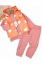 Baby Girl Transitional Inflatable Vest Set , 3 Piece Set Top and Bottom , 6-9-12-18 Months Vest Set Sets - 2