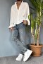 Light Blue Regular Jean - Denim Pants - 6