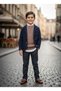 Thessaloniki Knitted Crew Neck Unisex Sweater Raglan Sleeve Stitch-Free Domestic Production School-Nursery-Daily - 7