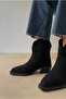 Women's Boots Black Suede - 2