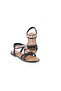 254 Black Orthopedic Sole Sandals Shoes