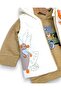 Baby Boy Transitional Animals Detailed Inflatable Vest Set 6-9-12-18 Months Old 3-Piece Baby Set - 4