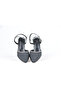 Ms029 Black Satin 6 cm Heeled Shoes - 3