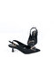 5 cm Satin Fabric Open Back Heeled Women's Shoes