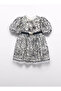 Abel Lula Girl's Tulle Dress Embroidered - White - 2