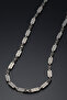 Men's Steel Necklace - Vendetta Model Grek Patterned Thick Design Non-Tarnish Stainless Steel Necklace - 3