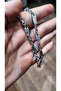 Men's Steel Necklace - Vendetta Model Grek Patterned Thick Design Non-Tarnish Stainless Steel Necklace - 4