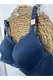 Imported Bra with Underwire on the Sides, Lace Detail, Soft Cup, Fixed Straps