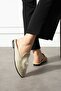 Cavina Beige Short Furry Elegant Engagement Dowry Bundle Guest House Slippers - 4