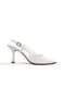 Women's High Heeled Shoes with TPU Sole, Open Back, Half Mirror, Buckle, New Season, 7.5cm Heel - 3