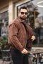 Trend Oversize Vintage Bomber Jacket - 3