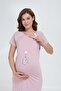 Pregnancy and Morning Gown Set Cotton Star - 3