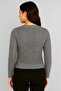 Women's V-Neck Buttoned Front Seasonal Cardigan - 4