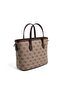 Dark Beige - Brown Sp1185 Women's Handbag - 5