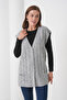 Mother Women's Knitwear Plus Size Wool Vest - 2