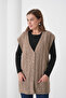 Mother Women's Knitwear Plus Size Wool Vest - 4