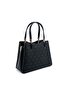 Black - Black Monogram Women's Handbag Sp1205 - 4