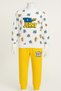 Tom&Jerry Printed Boys' Sleepwear Winter Tracksuit Cotton 3 Yarn Fleece-Lined - 2