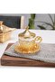 1 Piece Turkish Coffee Cup - Traditional Design with Crescent Motif, Turkish, Greek, Arabic Coffee - 2