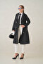 Strada Double-Breasted Belted Trench Coat – Dense Weave and Comfortable Fabric Women's Trench Coat - 2