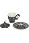1 Piece Turkish Coffee Cup - Traditional Design with Crescent Motif, Turkish, Greek, Arabic Coffee - 3