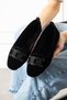 Camrin Black Buckled Velvet Textured Elegant Engagement Dowry Bag Guest House Bag