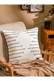 Stripe Embroidered Cushion Cover 45X45 cm (W5)