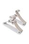 Children's Clothes Hanger Baby Hanger Heart Hanger 24 Pieces Plastic White Color - 2