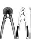 Nutcracker Heavy-Shell Pecan Bundle – Spring-Loaded Seafood Cracker with Non-Slip Handle