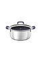 Romagna Blue Ceramic Surface 7 Piece Cookware Set - 4