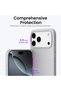 Case for iPhone 17 Pro Max, Velvety SIlicone with Microfiber Interior, Light Gray - 3