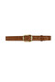 100% Genuine Leather, 4 cm Cinnamon Suede Women's Belt with Gold Buckle; Jeans, Sports Belt=Suede.44.Tarçin - 3