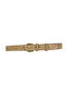 100% Genuine Leather, Gold Buckle 4 cm Light Yellow Suede Women's Belt; Jeans, Sports Belt=Suede.26.Yellow - 7