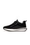 Men's Leather Casual Daily Shoes 25K Ykö-22364 m Black Wrinkled Patent Leather - 2