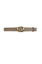 100% Genuine Leather, Gold Buckle 4 cm Suede Light Milk Brown Women's Belt; Jeans, Sports Belt=Sü.44.Açk.St. - 3