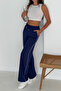 Women's Elastic Waist Lace-Up Wide Leg Pants – Comfortable & Minimal Style - 4