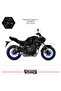 ملصق تغليف MT-07 2021-2024 طراز Lightning Motor Fairing Model Ready Kit 2021-2024 متوافق
