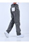 Men's Baggy Jeans Dark Gray Snow Pants - 3