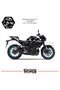 ملصق تغليف MT-25 طراز Lightning Motor طقم جاهز متوافق مع موديلات 2019-2024