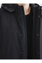 Lcwaikiki Classic Black Standard Fit Hooded Men's Coat - 3