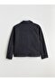 Lcw Vision Anthracite Shirt Collar Suede Men's Jacket - 8