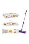 All-in-One Mop & Cleaning Wipes Kit (Dry, Wet, Microfiber) -