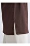 Lcw Everyday Brown Crew Neck Ruffled Women's Tunic - 3