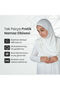 One-Piece Children's Prayer Dress with Practical Headscarf, Ages 8-12 - Cream - 4