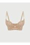 Unwired Unpadded Patterned Bra